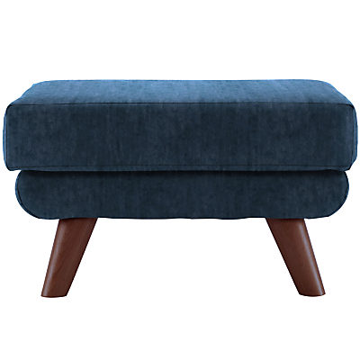 G Plan Vintage The Fifty Five Footstool Velvet Indigo G Plan Vintage The Fifty Five Footstool Velvet Indigo